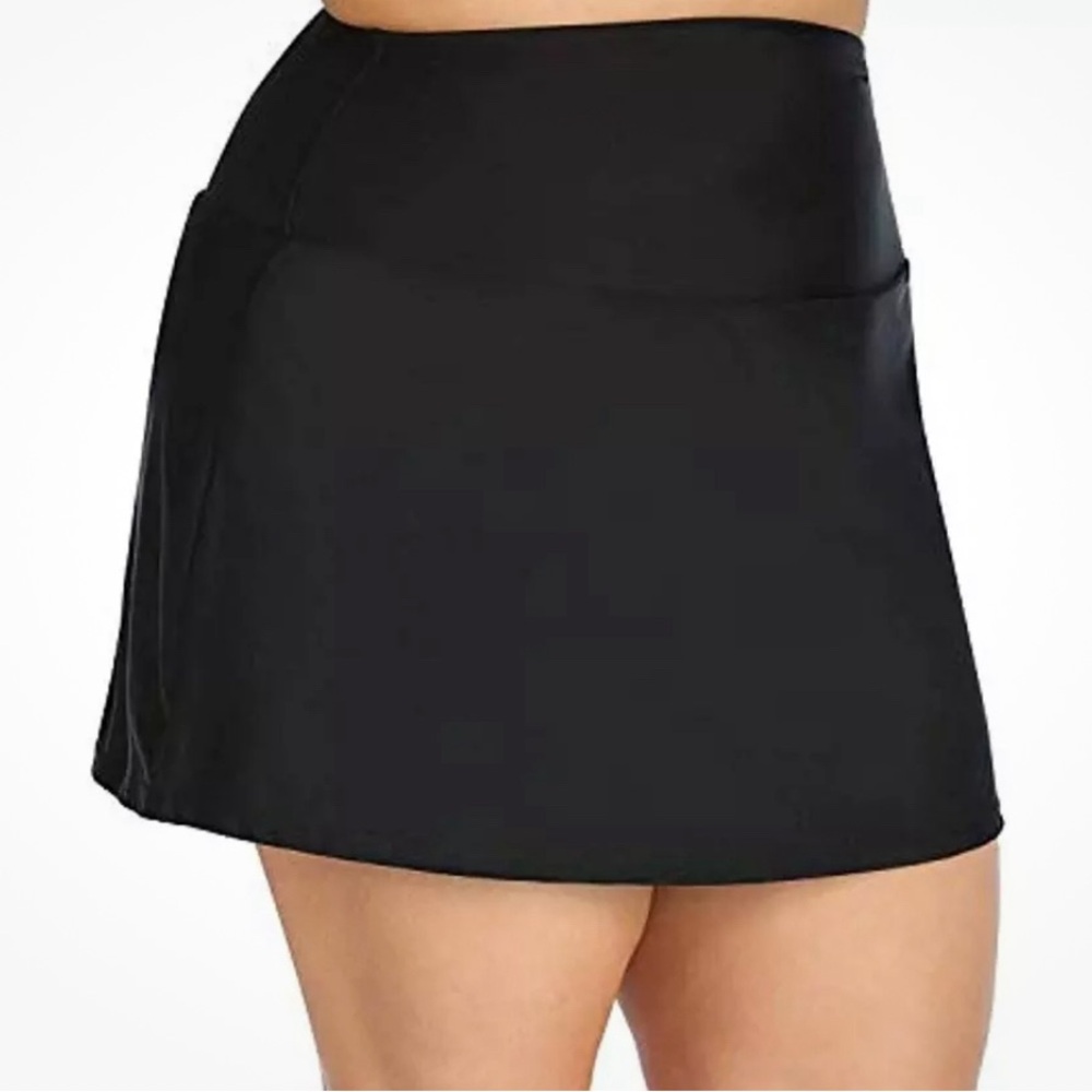 Island Escape Skirt High-Waist Swim Bottom Separates Plus Size 20 W